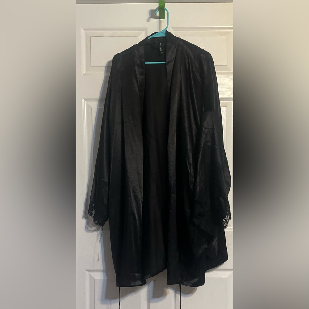 Torrid Robe.  5/6 (no tie…but could easily use ribbon).